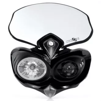 Acerbis cyclope lámpaidom, fekete színben