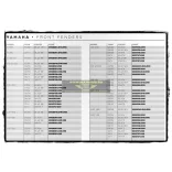 ACERBIS Yamaha első sárvédő