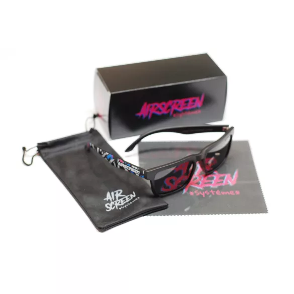 Airscreen Smart napszemüveg - piros lencsével