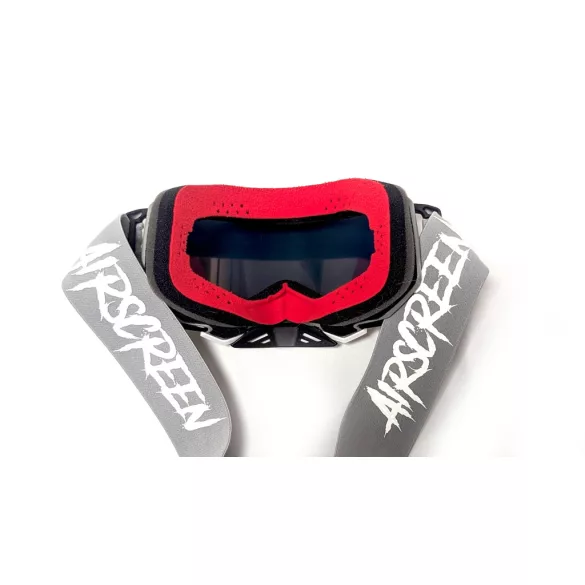 AirScreen AERO 01 EX védőszemüveg nyitható lencsével - szürke