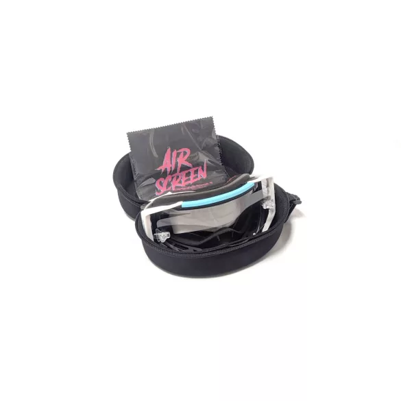 AirScreen AERO 01 EX védőszemüveg nyitható lencsével - szürke