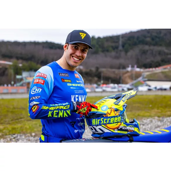 MARIO ROMAN #74 Signature AirScreen AERO EX MR1 védőszemüveg nyitható lencsével