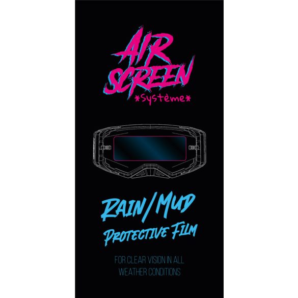 AirScreen eső/sár, hidrofób 50 mm-es univerzális fólia