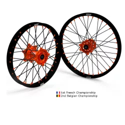   Prostuf Ktm black-orange-black customized komplett kerékszett, több féle méretben