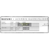 ACERBIS Suzuki láncvezető műanyag FULL KIT