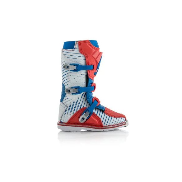 Acerbis Shark red-blue gyerek csizma - 35 meretben
