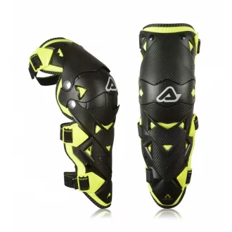 Acerbis impact evo 3.0 térdvédő, fekete - fluo