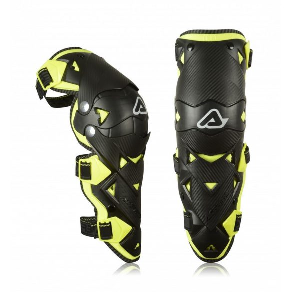 Acerbis Impact Evo 3.0 térdvédő, fekete-fluo