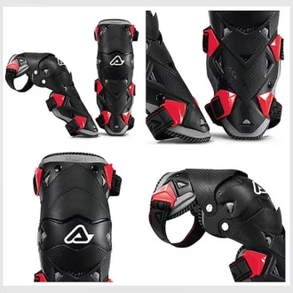 Acerbis térdvédő EVO 3.0 fekete/piros akciós