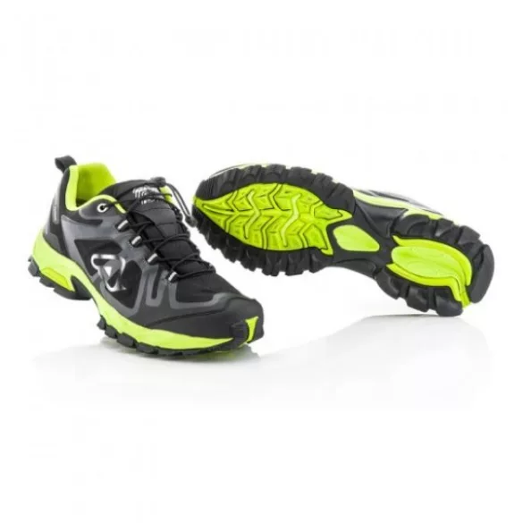 Acerbis WR TRail cipő, black-fluosárga színben