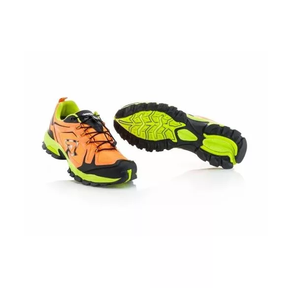 Acerbis WR TRail cipő, fluo narancs-sárga színben