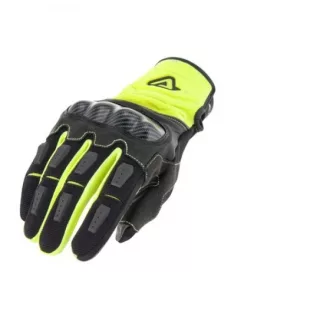 Acerbis carbon g 3.0 kesztyű, fekete/sárga