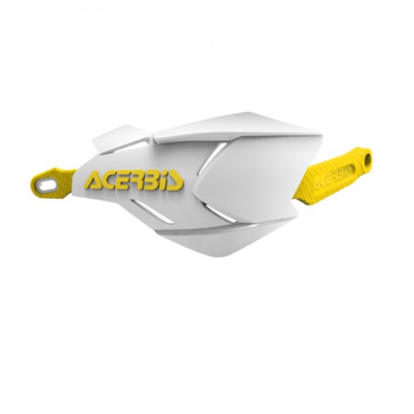 Acerbis X-Factory kézvédő,  fehér-sárga