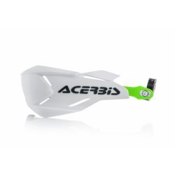 Acerbis X-Factory kézvédő, fehér-fluo zöld