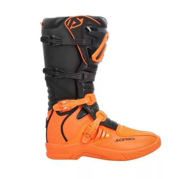 Acerbis x-team cross csizma fekete-narancs