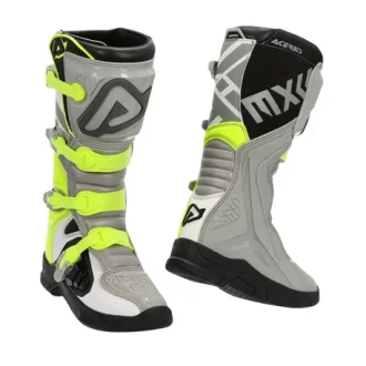 Acerbis x - team cross csizma szürke - fluo