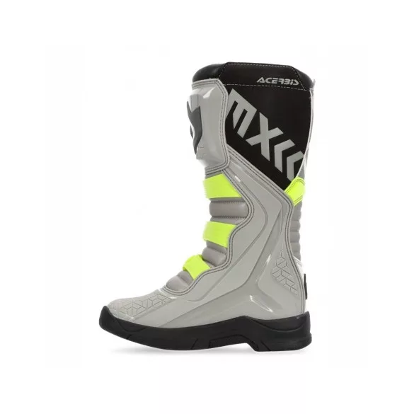 Acerbis x-team cross csizma szürke-fluo
