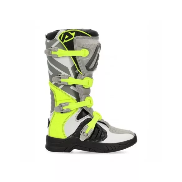 Acerbis x-team cross csizma szürke-fluo