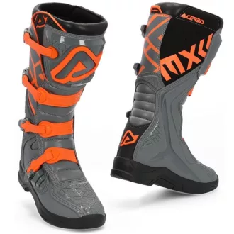 Acerbis x - team cross csizma szürke/narancs