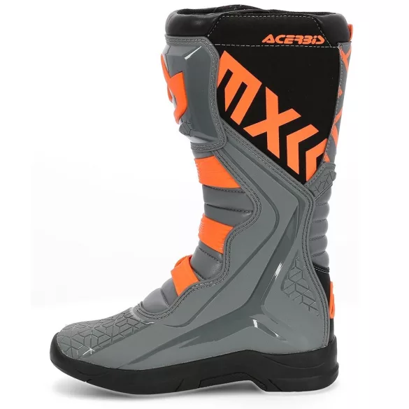 Acerbis x-team cross csizma szürke-narancs