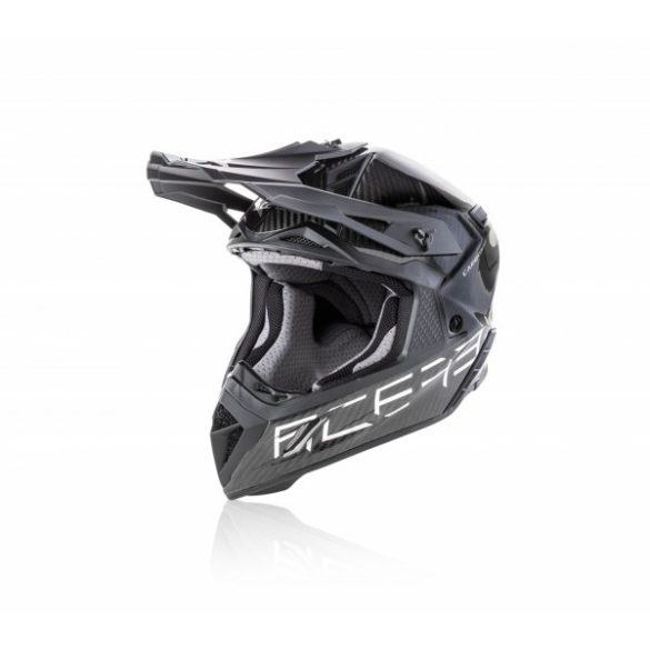 Acerbis helmet Steel carbon silver-black szürke bukósisak