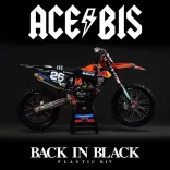 Acerbis full plastic kit KTM SX/SFX 2019 - TLD BLACK