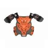 Acerbis Gravity páncél, narancs-szürke színben
