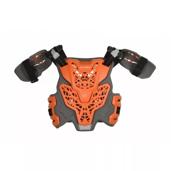 Acerbis Gravity páncél, narancs-szürke színben
