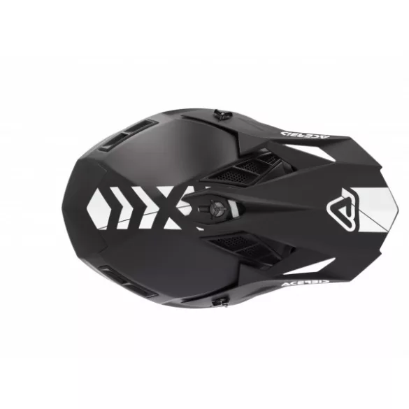 Acerbis X-track Black-white bukósisak