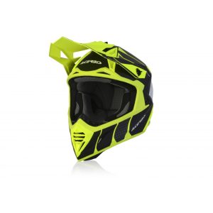 Acerbis X-track fluo-black szürke bukósisak