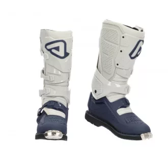 Acerbis x - rock navyblue - fehér csizma