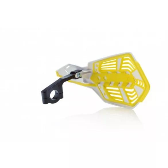 Acerbis X-Future kézvédő,  fehér-sárga