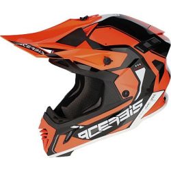 Acerbis X-track fekete-narancs bukósisak