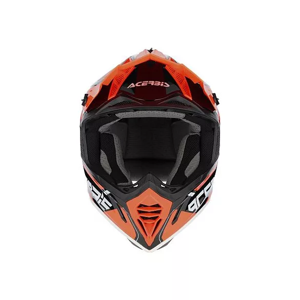 Acerbis X-track fekete-narancs bukósisak