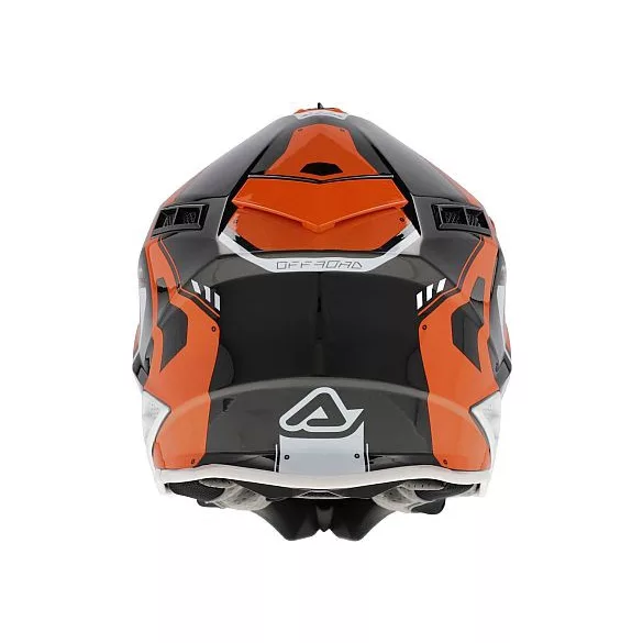 Acerbis X-track fekete-narancs bukósisak