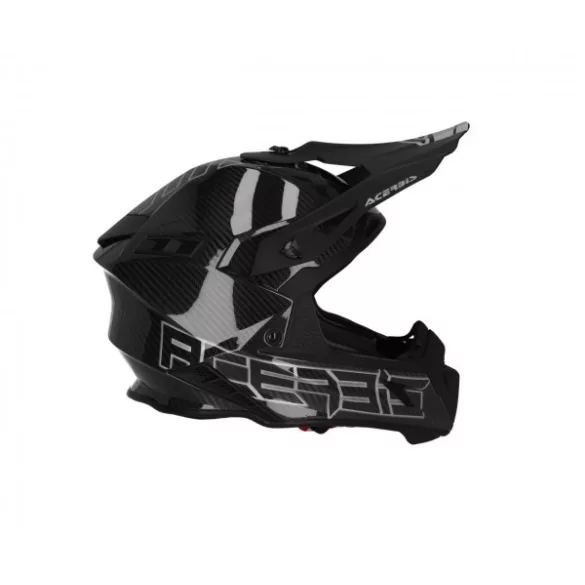 Acerbis helmet Steel carbon silver-black szürke bukósisak