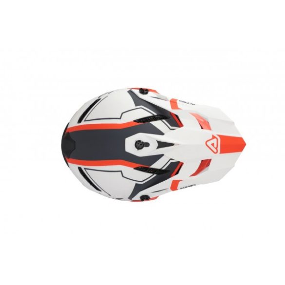 Acerbis Profile 5.0 black-orange cross bukósisak