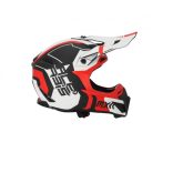 Acerbis Profile 5.0 black-red cross bukósisak