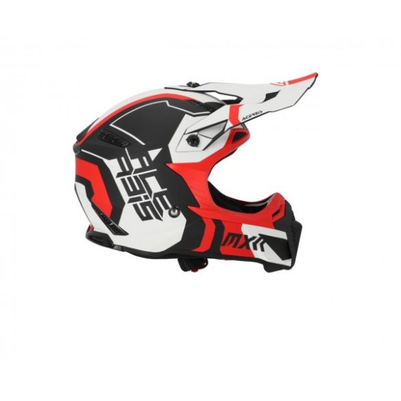 Acerbis Profile 5.0 black-red cross bukósisak