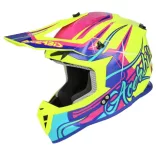 Acerbis Linear yellow/purple bukósisak - XL méretben