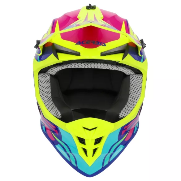 Acerbis Linear yellow/purple bukósisak - XL méretben
