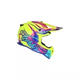 Acerbis Linear yellow/purple bukósisak - XL méretben