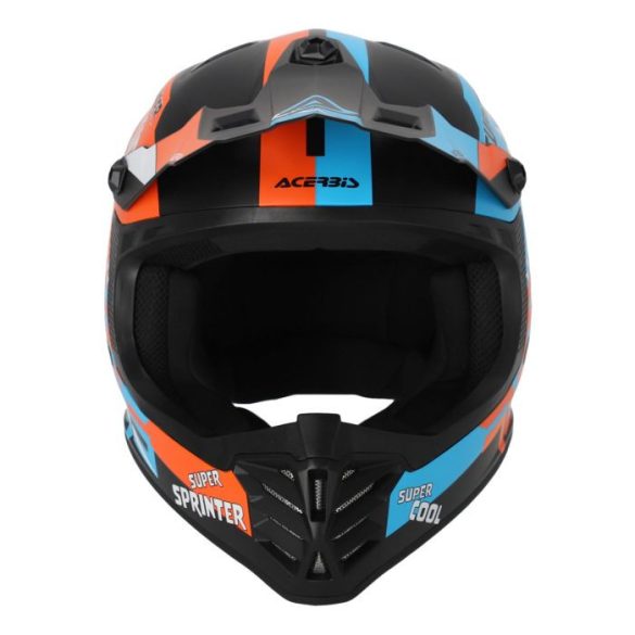 Acerbis Profile black-orange gyerek bukósisak