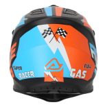 Acerbis Profile black-orange gyerek bukósisak