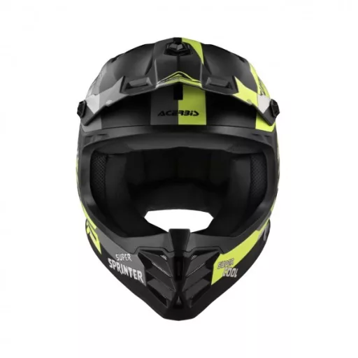 Acerbis Profile black-yellow gyerek bukósisak