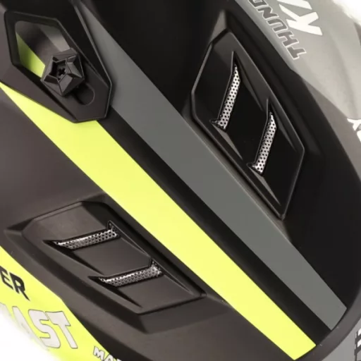 Acerbis Profile black-yellow gyerek bukósisak