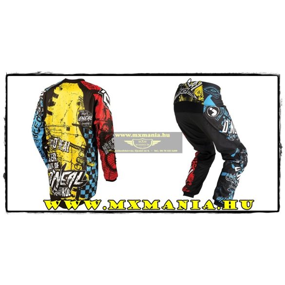 Oneal Element Wild gyerek crossruha szett, Multi