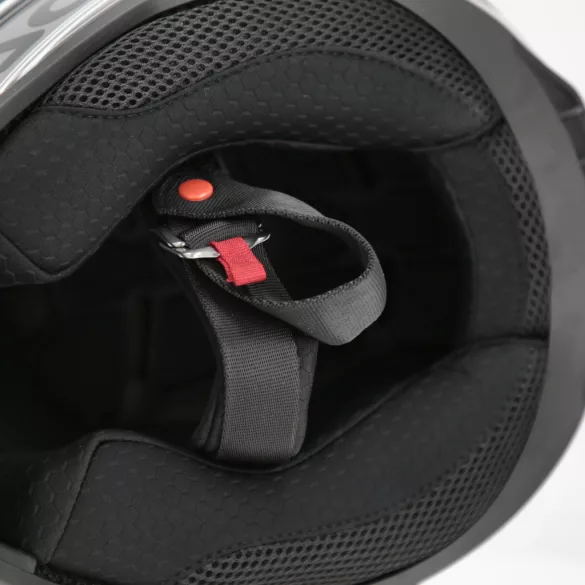 Acerbis Whoops graphic grey-black bukósisak