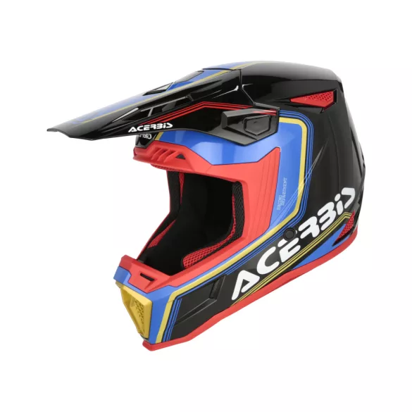 Acerbis Whoops graphic black-blue bukósisak