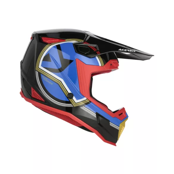 Acerbis Whoops graphic black-blue bukósisak